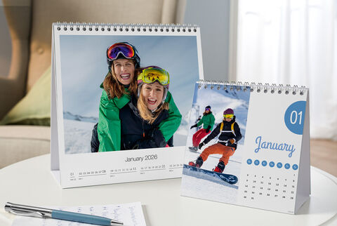 Square Desk Calendar